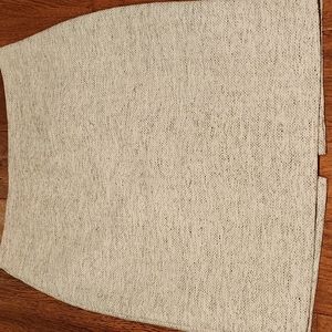 Ann Taylor Black and White Tweed Pencil Skirt